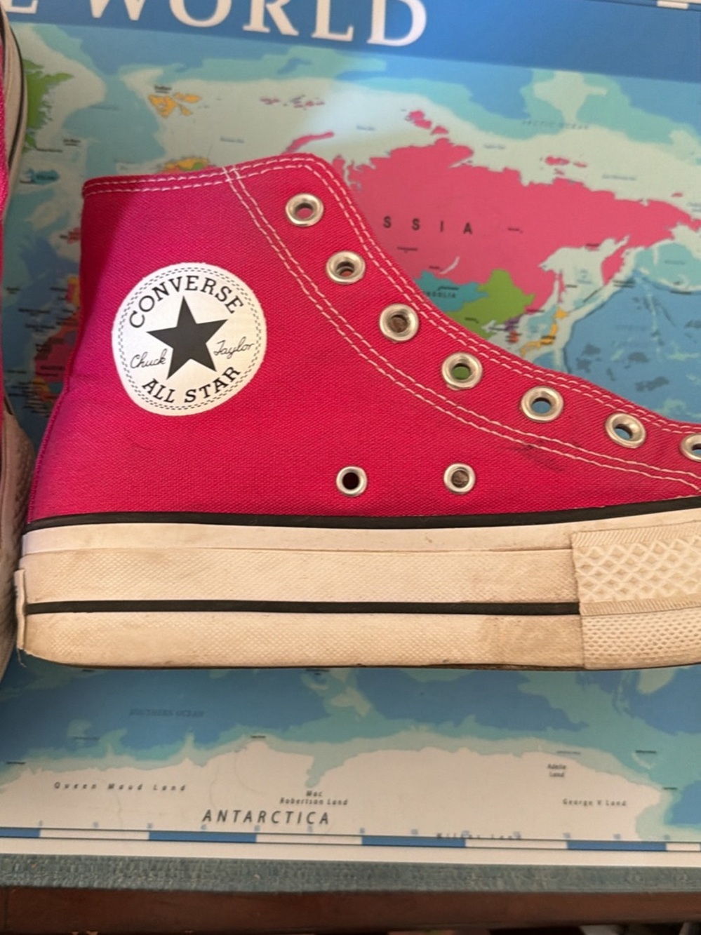 Converse Pink High-Top Chuck Taylor All Star Sneakers